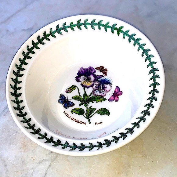 BOTANIC GARDEN BY PORTMEIRION CEREAL OATMEAL BOWL PANCY NEW - Picture 4 of 7